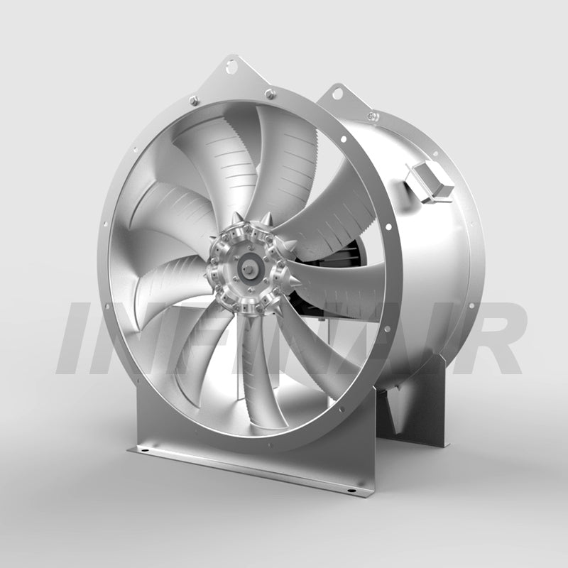 YFIAD-560D4-9-2-AL-EX - VENTILADOR TUBO-AXIAL , 4000CFM @ 1.5 IN.WG, 230V-460V/3F/60HZ, 2HP EXP
