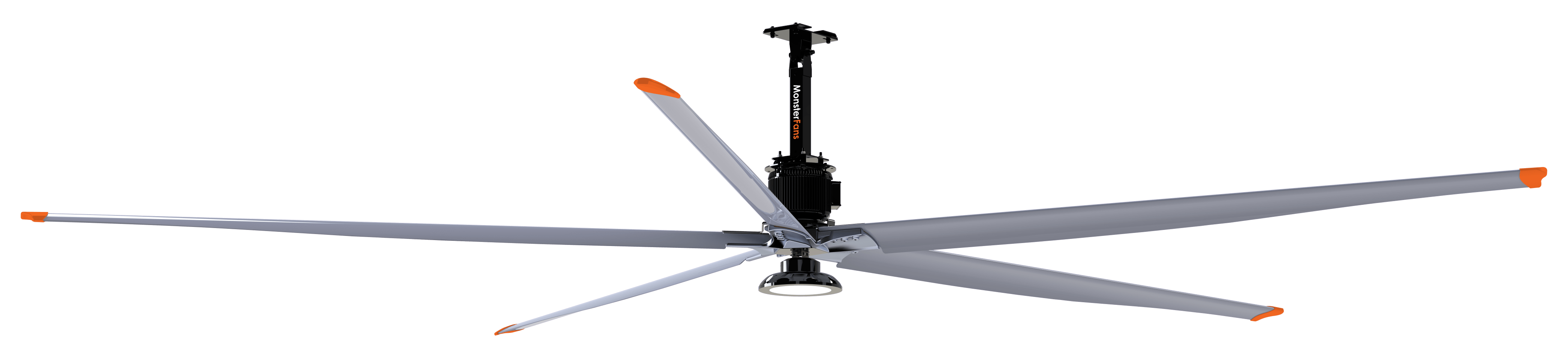 MonsterFans DD - Ventilador de transmision directa HVLS Serie MonsterFans DD