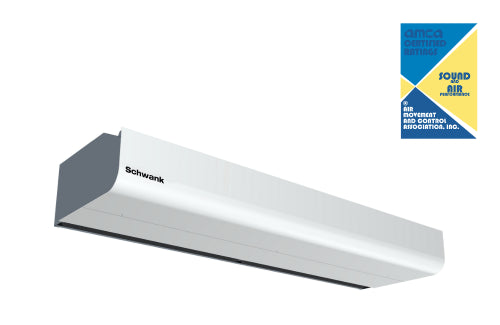 Schwank Select Series14 - Cortina de aire comercial silenciosa y energética Schwank Select Series14