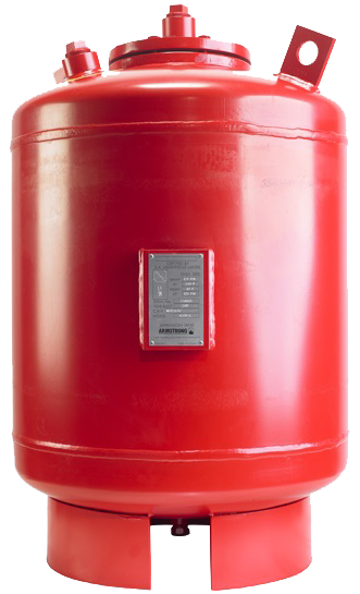 572005-100 - ARMSTRONG TANQUE DE EXPANSION AX-60V PARA SISTEMAS DE AGUA HELADA TIPO DIAFRAGMA VOLUMEN TOTAL DE 35 GAL, ACEPTANCIA DE 28 GAL