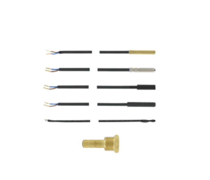 TS-2 - Sensor PTC, cubierta de acero inoxidable, cable de PVC, 5 pies (1,5 m) de longitud Serie TS-PROBES Interruptor de temperatura digital Sondas y accesorios Sondas para usar con TS, TS2, TSS2, TSWB, TSW, TS3, TSX3 y 40M.