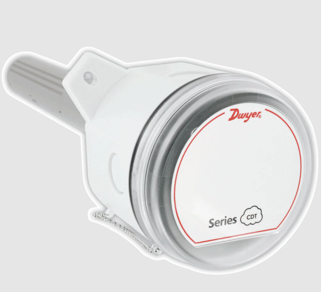 CDT-2D40 - Transmisor de dióxido de carbono, montaje en conducto, rango de CO2 de 2000 ppm, salida de CO2 de 4 a 20 mA / 0 a (5 o 10) VCC.