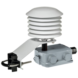 22UTH-560X - Sensor exterior con protección climática y blindaje contra la radiación de calor para humedad / temperatura activo, BACnet, 0...5 V, 0...10 V