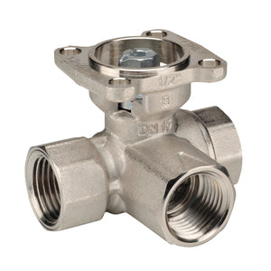 B329 - Válvula de Control Caracterizada (CCV), 1 1/4", 3 vías, Cv 10