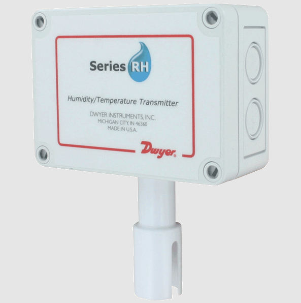 RHP-2O2B - Transmisor de temperatura/HR de 2 % con montaje OSA con salida de HR de 0 a 10 VCC y salida de temperatura de termistor NTC tipo II de 10 K.