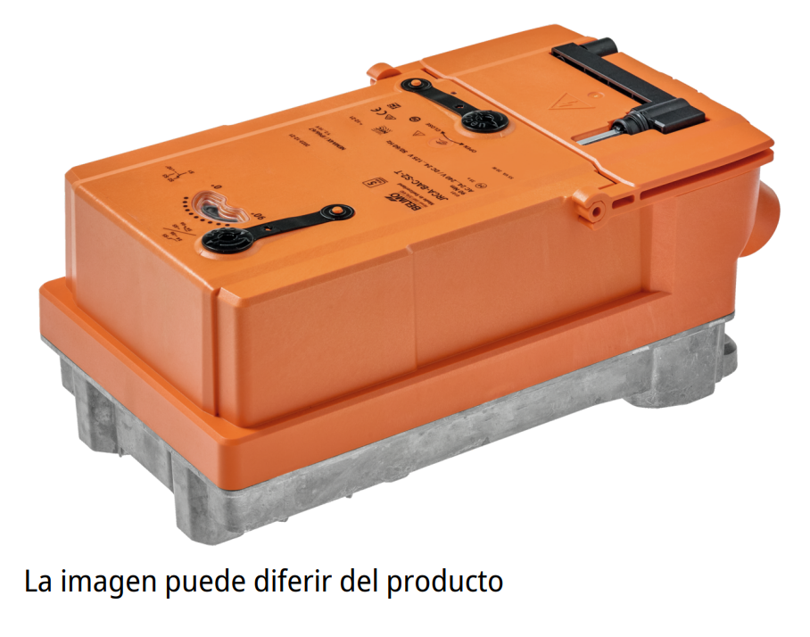 JRBUP-MFT-T - Actuador giratorio, AC 24...240 V / DC 24...125 V, BACnet MS/TP, Modbus RTU, MP-Bus, 35 s (20...120 s), 2x SPDT, IP66/67, F07 (F05 sólo con accesorio)