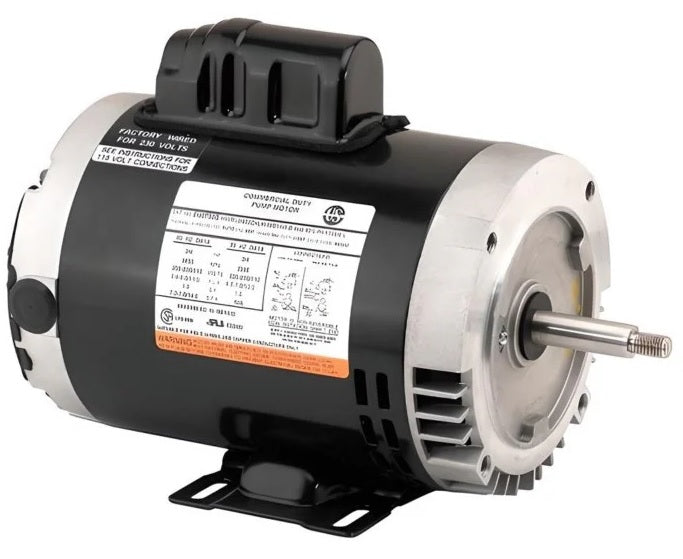 C055JWS4728ME3M - MOTOR ,FR 56J,3600RPM,1.5HP,ODP,1PH,FLEFA ROSCADA,SIN BASE