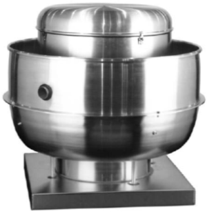 YFRUC-425-2-GT - EXTRACTOR CENTRIFUGO DE TECHO/MURO, 4000CFM @ 1 IN.WG, 115V-230V/1F/60HZ, 2HP TEFC