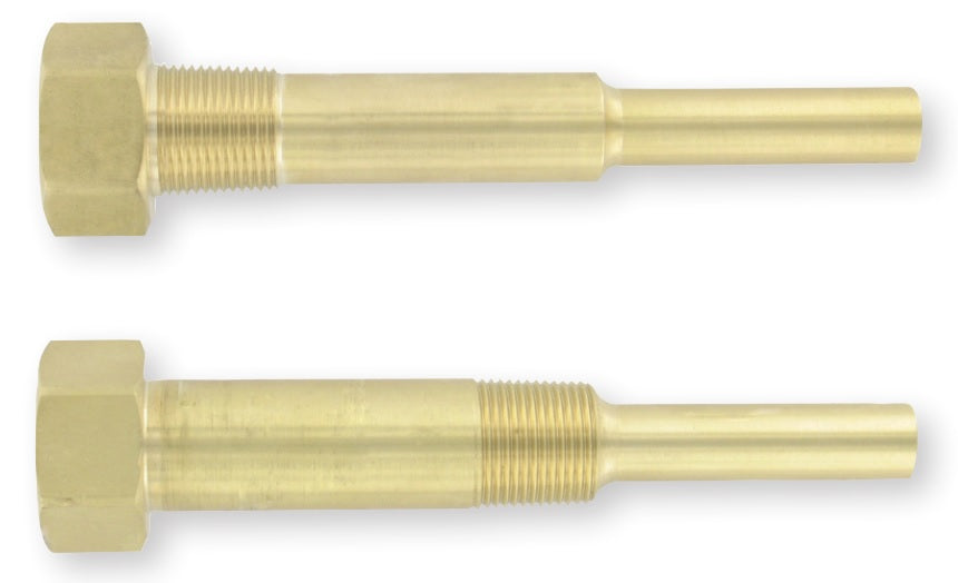 IT-W11 - Termopozos de termómetro industrial, 304SS, longitud de inserción de 2-1/2".