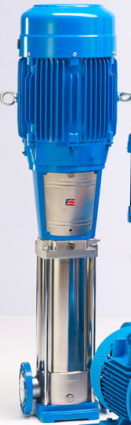 JOCKEY-PUMP-VM-1-13 - BOMBA JOCKEY 5 GPM @ 145 PSI JOCKEY PUMP VM 1-13 MULTISTAGE VERTICAL PUMP COUPLED TO 3 HP @ 3600RPM INCLUDING JP TORNATECH CONTROLLER ON