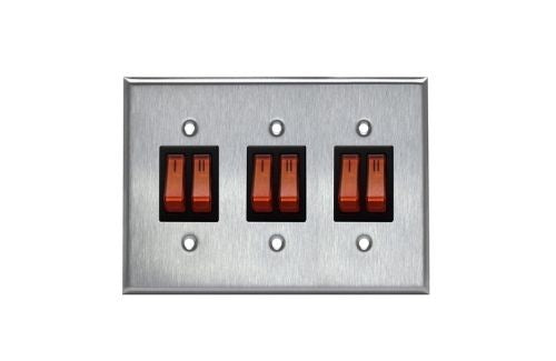 Switch controls - Controles de interruptor; Controles de calefacción para patios exteriores Schwank