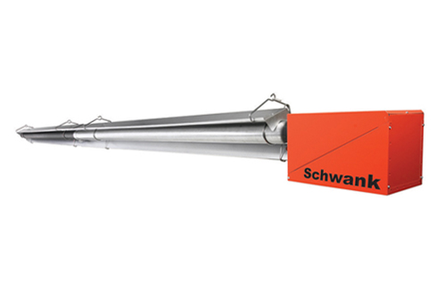 builderSchwank (S100) - Calefactores industriales de tubos económicos para uso interior fabricante Serie builderSchwank (S100)